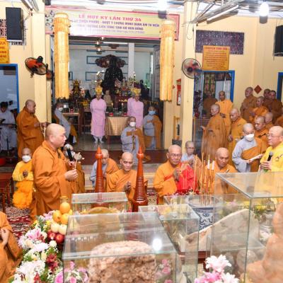 Lễ Cúng Tiên Thường Cung Tiến Giác Linh Hòa Thượng Thiện Phước - Nhựt Ý (1924-1986)